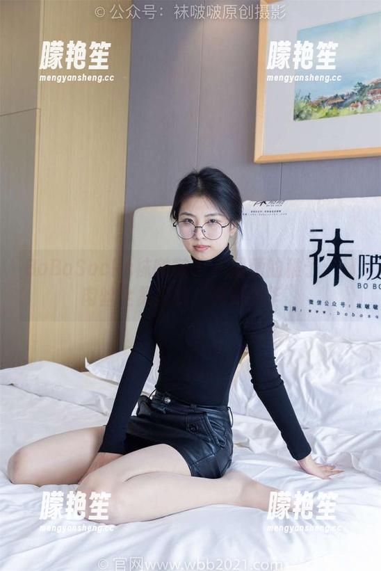 BoBoSocks袜啵啵 - 一团糟的稚予：薄肉丝全集里的“花絮精华”