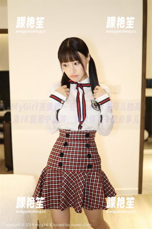 MyGirl美媛馆 - 在Flower朱可儿的高清JK图册中遨游，偶尔停下来想点事儿