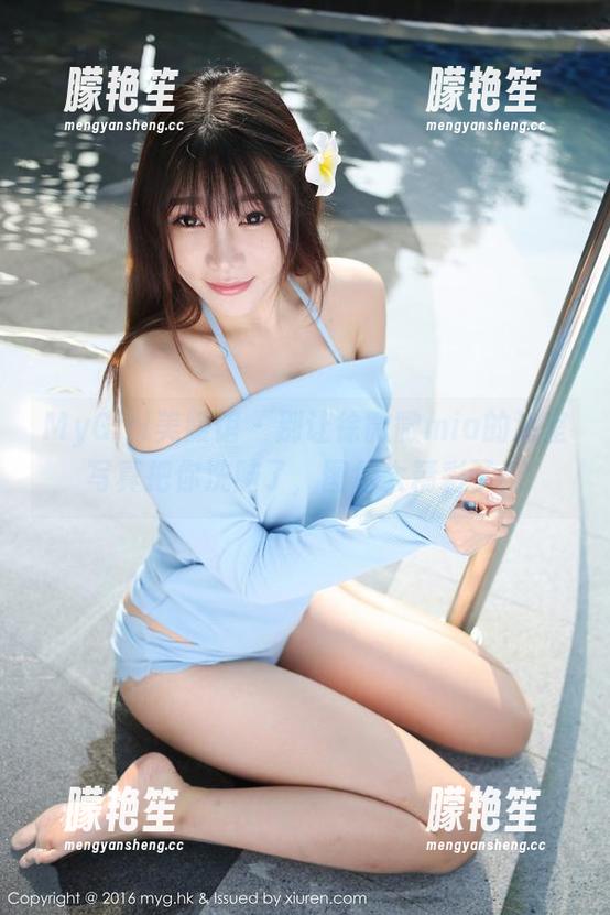 MyGirl美媛馆 - 别让徐微微mia的浴室写真把你洗脑了，图包太精彩了！