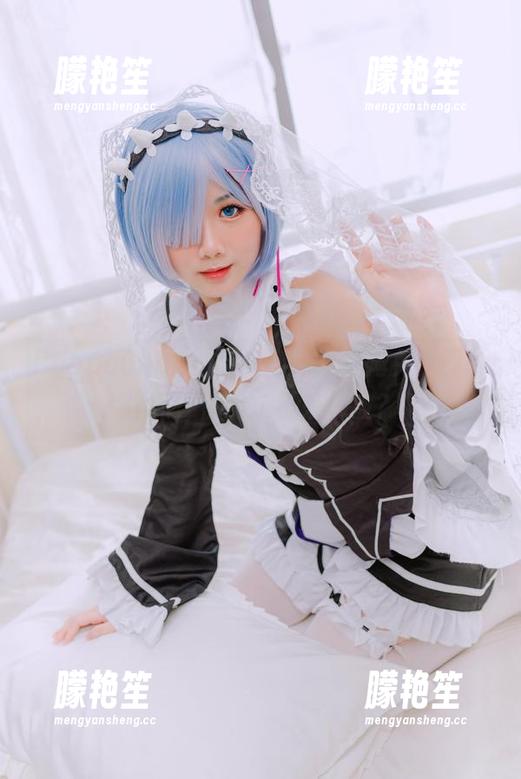 PoppaChan教你玩出花，雷姆兔女郎的作品，你确定不来一波？
