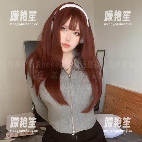 纯爱neko 图集中纯爱neko的花嫁造型衬得我小鹿乱撞,怎么看都不会腻!