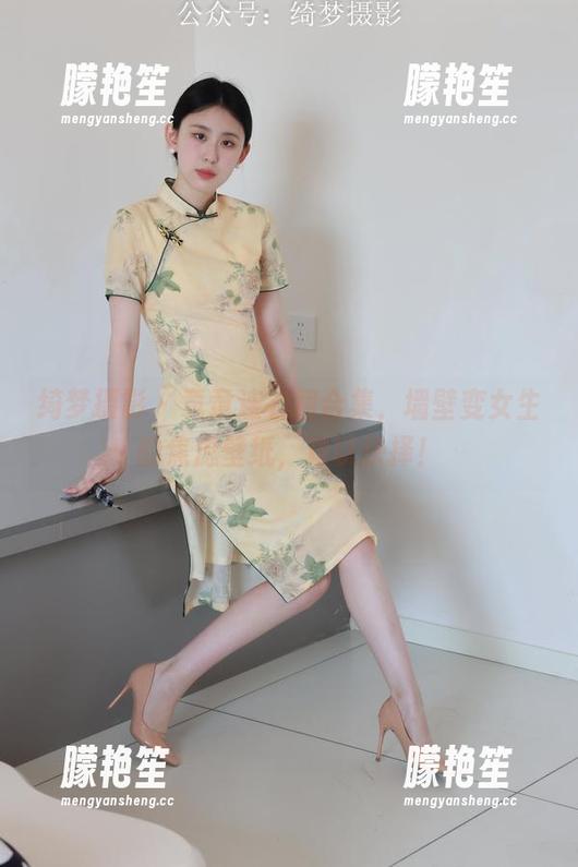 绮梦摄影 - 章章连衣裙合集，墙壁变女生的焦虑壁纸，难以抉择！